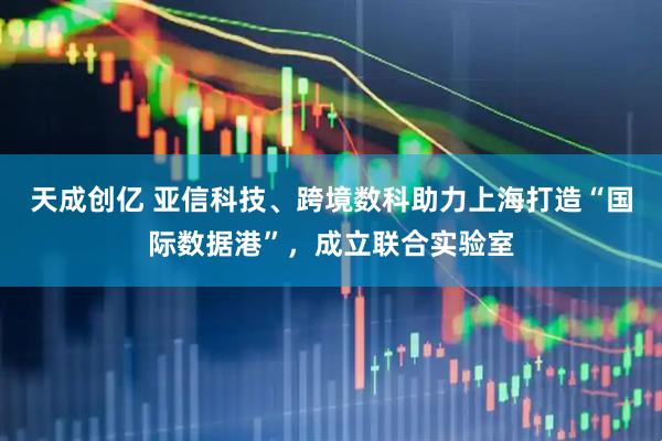 天成创亿 亚信科技、跨境数科助力上海打造“国际数据港”，成立联合实验室