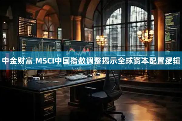 中金财富 MSCI中国指数调整揭示全球资本配置逻辑